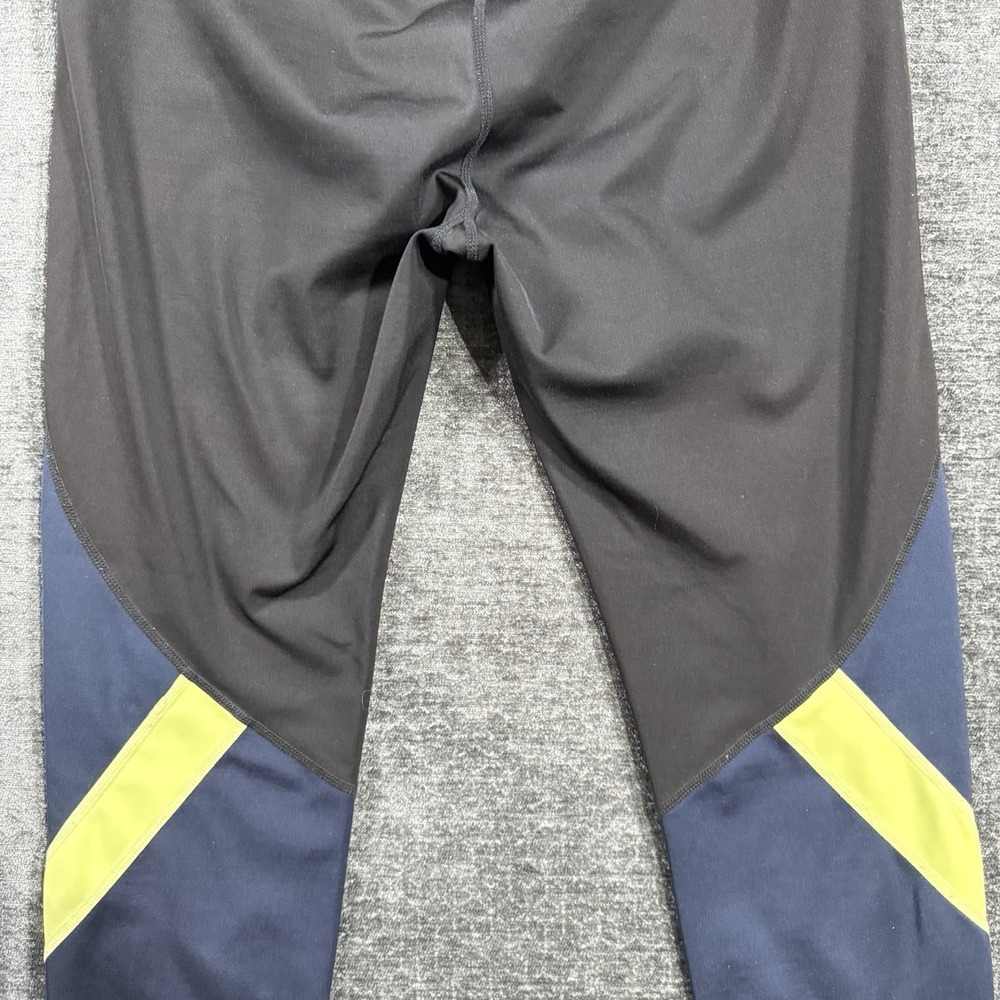 Athleta Tights Womens M Black Colorblock Sonar‎ 7/8 Athletic Tight Active 457400 - Picture 14 of 16